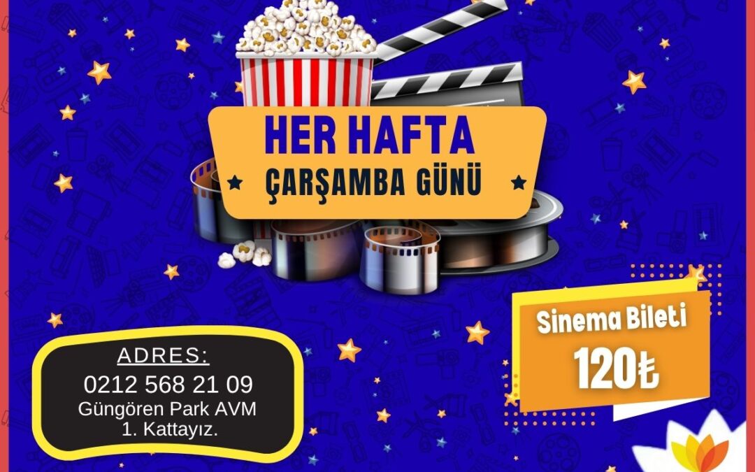 Güngören Park AVM Site Sinemalarında Bilet Kampanyası